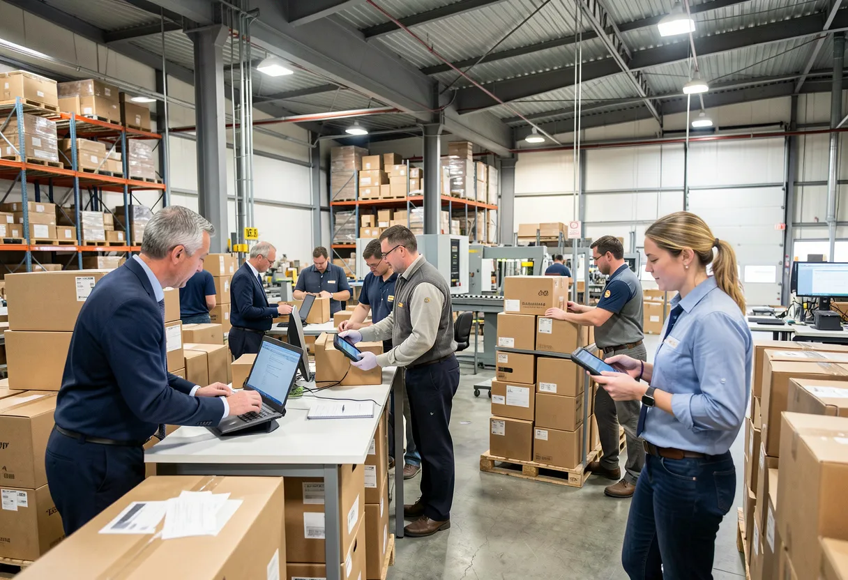 سیستم چرخه تامین و لجستیک | هماهنگی بین تیم های تولید و انبار